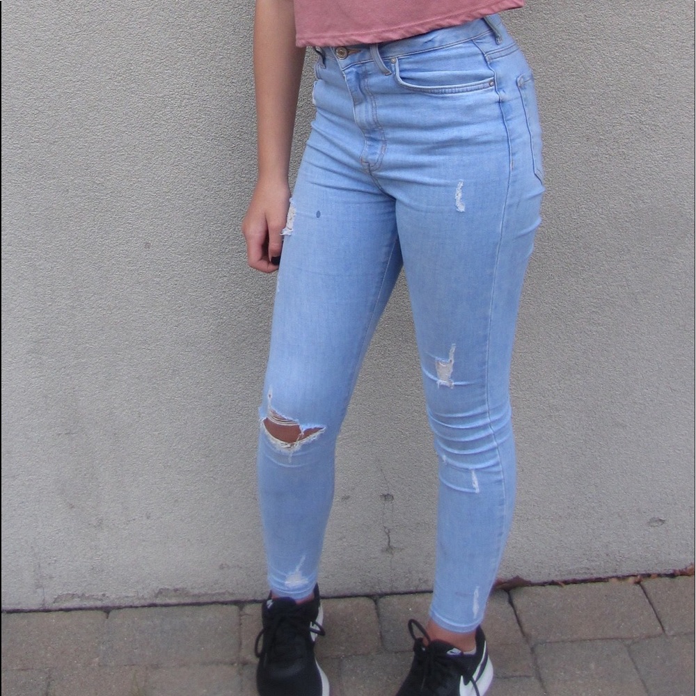 Forever 21 riper light wash jeans